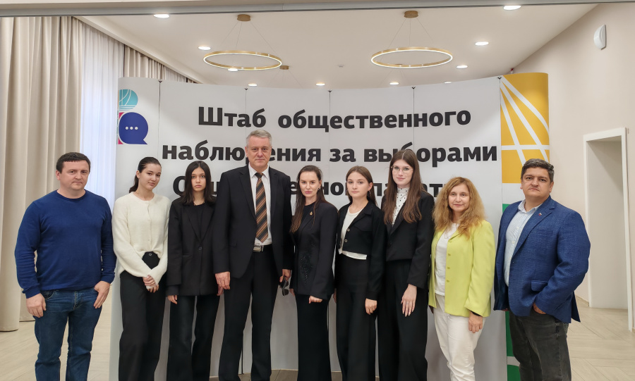 Выборы-2026. Уполномоченный  посетил Ситуационный центр Штаба общественного наблюдения за выборами 