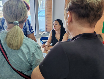 Представитель Уполномоченного провела прием граждан в Управлении социальной защиты населения в Лисках