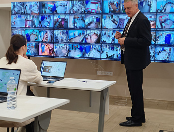 Выборы-2026. Уполномоченный  посетил Ситуационный центр Штаба общественного наблюдения за выборами 
