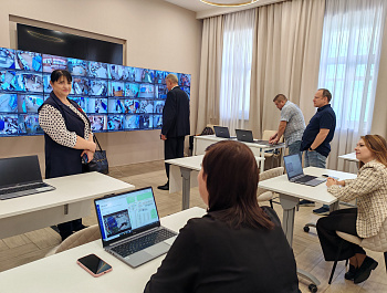 Выборы-2026. Уполномоченный посетил  Центр общественного наблюдения за выборами 