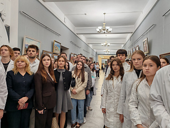 Выборы 2026. Акция в Воронежском государственном медицинском университете имени Н.Н. Бурденко